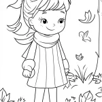coloriage Automne pour enfant à imprimer