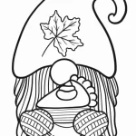coloriage Automne à imprimer pour enfants
