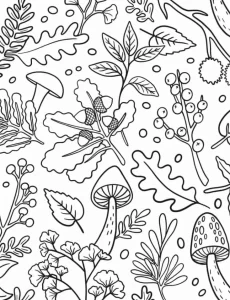 coloriage Automne gratuit