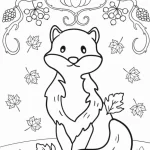 coloriage Automne à imprimer