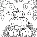 coloriage Automne à imprimer pour enfant de 2 ans
