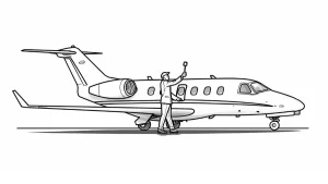 coloriage Avion pour enfant de 7 ans