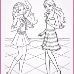 coloriage Barbie à imprimer pdf