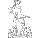 coloriage Barbie à imprimer gratuitement pdf