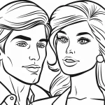 coloriage Barbie et dessins