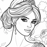 coloriage Barbie pour enfants a imprimer gratuit