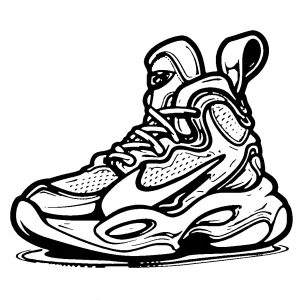 coloriage Basketball pour enfants
