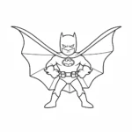 coloriage Batman en ligne pour enfant