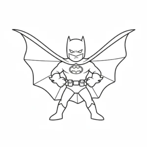 coloriage Batman en ligne pour enfant