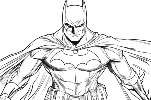 imprimer coloriage Batman gratuit