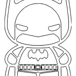 coloriage Batman à imprimer