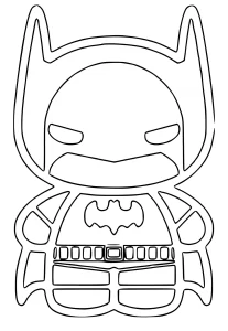 coloriage Batman à imprimer