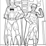 coloriage Batman pour enfant de 5 ans