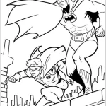 coloriage Batman à imprimer pour enfant de 9 ans