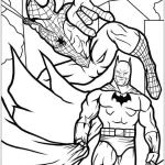 image pour coloriage Batman enfant
