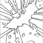 coloriage Batman à imprimer pour enfant de 8 ans
