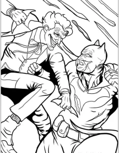 coloriage Batman à imprimer gratuitement