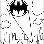 coloriage Batman et apprentissage