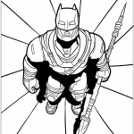 coloriage Batman pour enfant