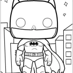 coloriage Batman à imprimer pdf gratuit