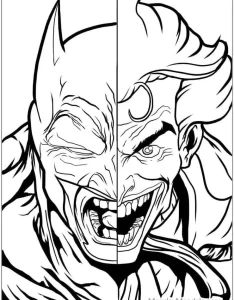 a imprimer coloriage Batman gratuit