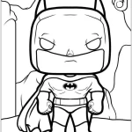coloriage Batman de pour enfants