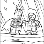 coloriage Batman pour enfant de 8 ans