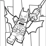 coloriage Batman à imprimer pdf gratuit