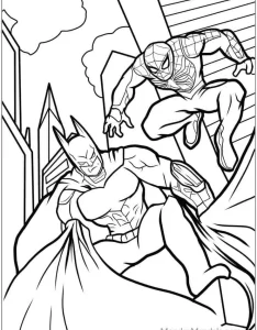 coloriage Batman pour enfants à télécharger
