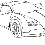 coloriage Bugatti en ligne