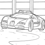 télécharger coloriage Bugatti gratuit