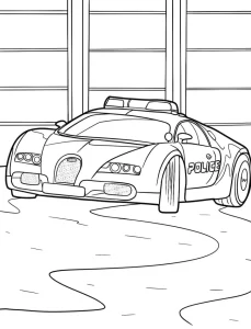 télécharger coloriage Bugatti gratuit