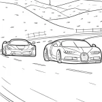coloriage Bugatti en ligne