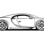 télécharger coloriage Bugatti gratuit
