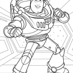 coloriage Buzz l’éclair à imprimer a4