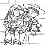 coloriage Buzz l’éclair a dessiner et imprimer