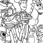 coloriage Buzz l’éclair pour enfants a imprimer