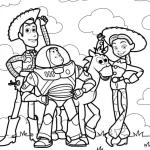 coloriage Buzz l’éclair à imprimer pdf gratuit