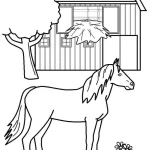 coloriage Chevaux a telecharger