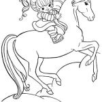 coloriage Chevaux pour enfant de 10 ans