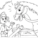 coloriage Chevaux gratuit