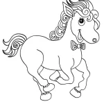 coloriage Chevaux à imprimer pdf gratuit