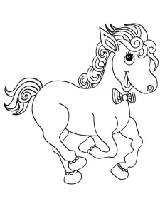 coloriage Chevaux à imprimer pdf gratuit