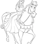 coloriage Chevaux à imprimer gratuit