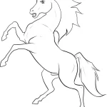 coloriage Chevaux a colorier en ligne