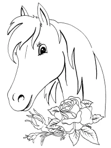 coloriage Chevaux en ligne