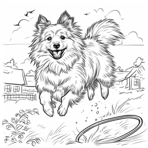 coloriage Chien à imprimer pdf gratuit