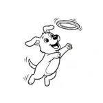 coloriage Chien gratuit pour enfants
