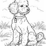 coloriage Chien pour enfants a imprimer gratuit