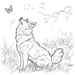 coloriage Chien en ligne pour enfant